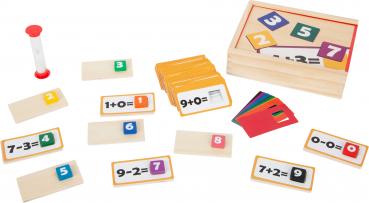 Lernspiel Holzpuzzle Mathematik